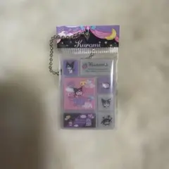 サンリオキャラクターズ　タイルシールミニチュアチャーム　クロミ