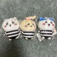 ぽてたまぬいぐるみ 囚人シリーズ ちいかわハチワレうさぎ3体セット 新品未使用