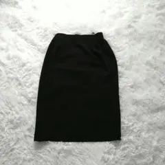 東京ソワール　ひざ丈スカート ブラック冠婚葬祭　礼服フォーマル11シンプル