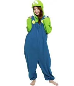 ルイージ コスプレ衣装 オーバーオール ハロウィン