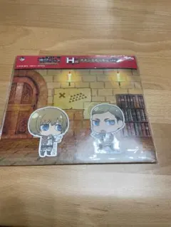 進撃の巨人 サテンステッカー H賞