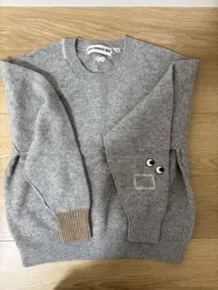 UNIQLO ユニクロコラボ　アニヤハンドマーチ　グレー　セーター