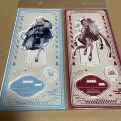 ホロライブ アニメイト 白上フブキ 百鬼あやめ アクリルスタンド　ブロマイド付き
