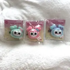 GiGO　限定　TWICE LOVELYS　ぬいぐるみヘアピン