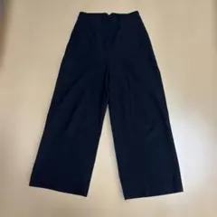 ZARA ワイドパンツ ブラック Sサイズ