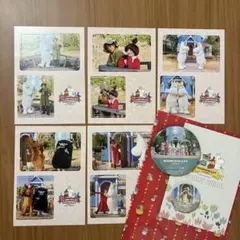 【非売品】ムーミンバレーパーク　7周年 記念 シール　5種　　缶バッジ　ファイル