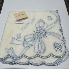 JILL STUART リボン刺繍ハンカチ