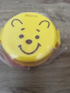 【新品未使用】プーさん 丸型ランチボックス Skater