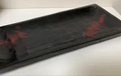 太田修嗣　長皿　トレイ　お皿　漆　漆器 太田修嗣 長皿 トレイ お皿 漆 漆器 太田修嗣vol.1 漆と料理、