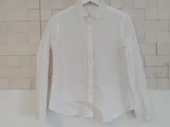 SLOBE IENA襟、袖格子ブラウス