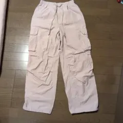 GU レディース カーゴパンツ ライトピンク S