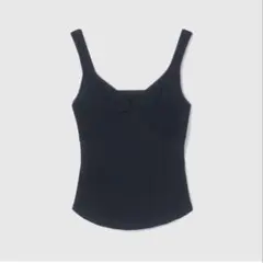 新品SeaRoomlynn ランダムRIBメッシュカップキャミソール ブラックMのサムネイル