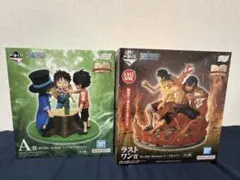 ワンピース 一番くじ2点セットA賞、ラストワン賞、おまけあり