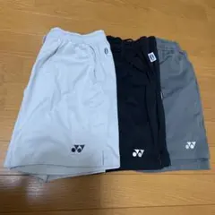 YONEX Mサイズ ショートパンツ 3着セット