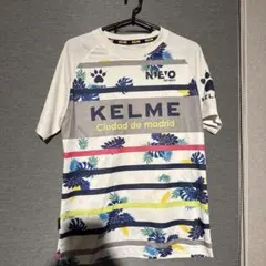 KELME フローラルデザイン シャツ L