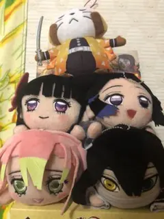 鬼滅の刃 寝そべりぬいぐるみ　全5体セット