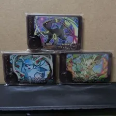 ポケモンフレンダ　Wピックセット（ブラッキー、グレイシア、リーフィア）