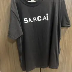 A.P.C. sacai コラボ Tシャツ ブラック Mのサムネイル