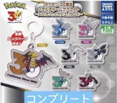【フルコンプ】 ポケモン 30周年 メタルチャームマスコット シンオウ