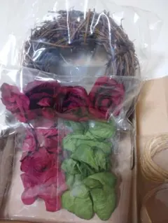 [セット]  クリスマス  フラワーリース