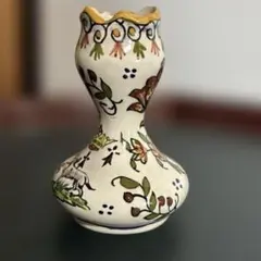 フランス、ノルマンディ地方のヴィンテージ　キャンドルホルダー・一輪挿し焼き物