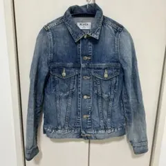 BLACK by MOUSSY ダークブルー デニムジャケット