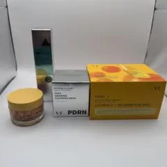 VT PDRNリードル100クレンジングバーム.ビタミンCマスク（クリームおまけ