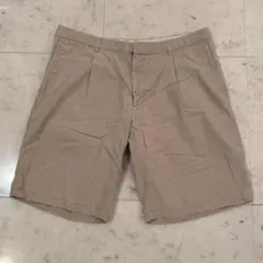 Burberry London ワンタックショーツ 34 ベージュ　バーバリーのサムネイル