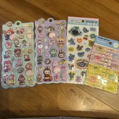 【新品未開封】3Dぷくぷくお尻シール　⭐️おまけ⭐️しんちゃんタイルシール他