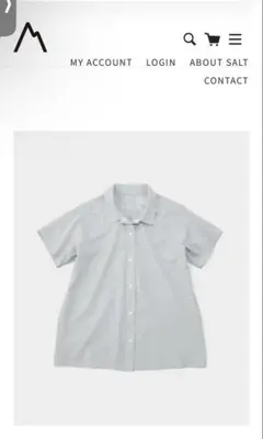 美品) 山と道 UL Shirt Glacier White Sサイズ - メルカリ