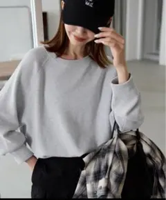 スウェットライクニット ニット