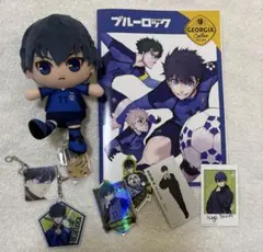 ブルーロック　潔世一　ぬいぐるみ　チェキ　カード　ガチャガチャ　キーホルダー