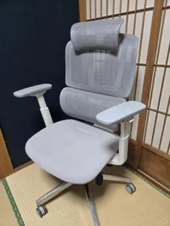 定価約10万 コクヨ デュオラ ハイバック グレー系 メッシュ 学習椅子 