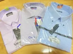 長袖ワイシャツ2点と半袖ワイシャツ1点セット サイズ4L