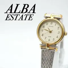 【新品電池交換】ALBA ESTATE V401-0580 レディース腕時計のサムネイル