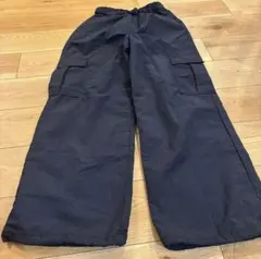 WEGO カーゴパンツ ブラック ドロスト仕様