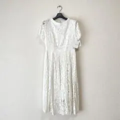 【新品未使用】AIMER ラッセルレース ドレス