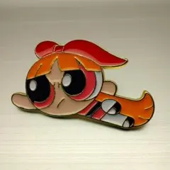 新品　ピンバッジ　ピンズ　ラペルピン　パワーパフガールズ　ブロッサム　☆290