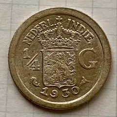 オランダ王国 2.5ギルダー銀貨 1937年 ウィルヘルミナ女王 本物保証