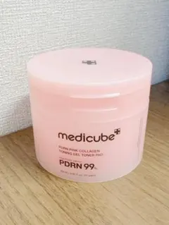 Medicube メディキューブPDRNピンクコラーゲン ジェル トナー パッド