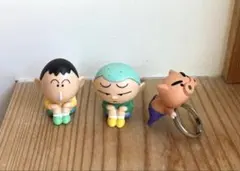 クレヨンしんちゃん ガチャガチャ まちぼうけ 2種＋　ぶりぶりざえもんリング