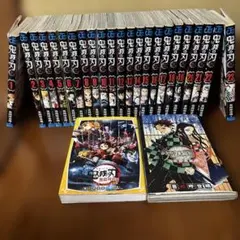 鬼滅の刃1巻〜23巻＋無限列車編（小説）＋公式ファンブック鬼殺隊見聞録