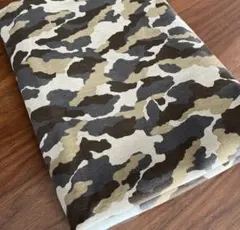 《ニット生地》迷彩柄　カモフラージュ