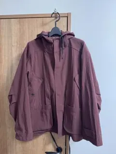 即完希少ancellm WRINKLED NYLON OVER HOODIE 1 - メルカリ