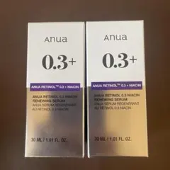 Anua 0.3+ Niacin Renewing Serum 2本セット