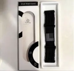 Apple Watch アップルウォッチベルト交換バンドナイロン編み込みブラック