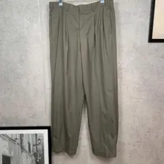 NEW YORKER メンズ スラックス テーパード L相当 ベージュ 無地