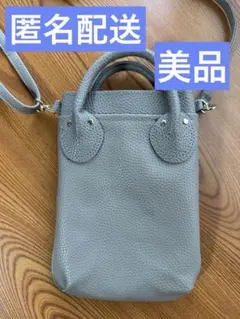 【美品】YOUNG & OLSEN ムック　スマホショルダーバッグ　グレージュ