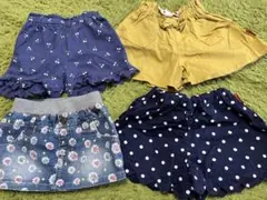 女の子　サイズ90 ショートパンツ　スカート　まとめ売り