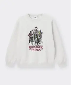 【GU×stranger things】ストレンジャーシングススウェット　XL